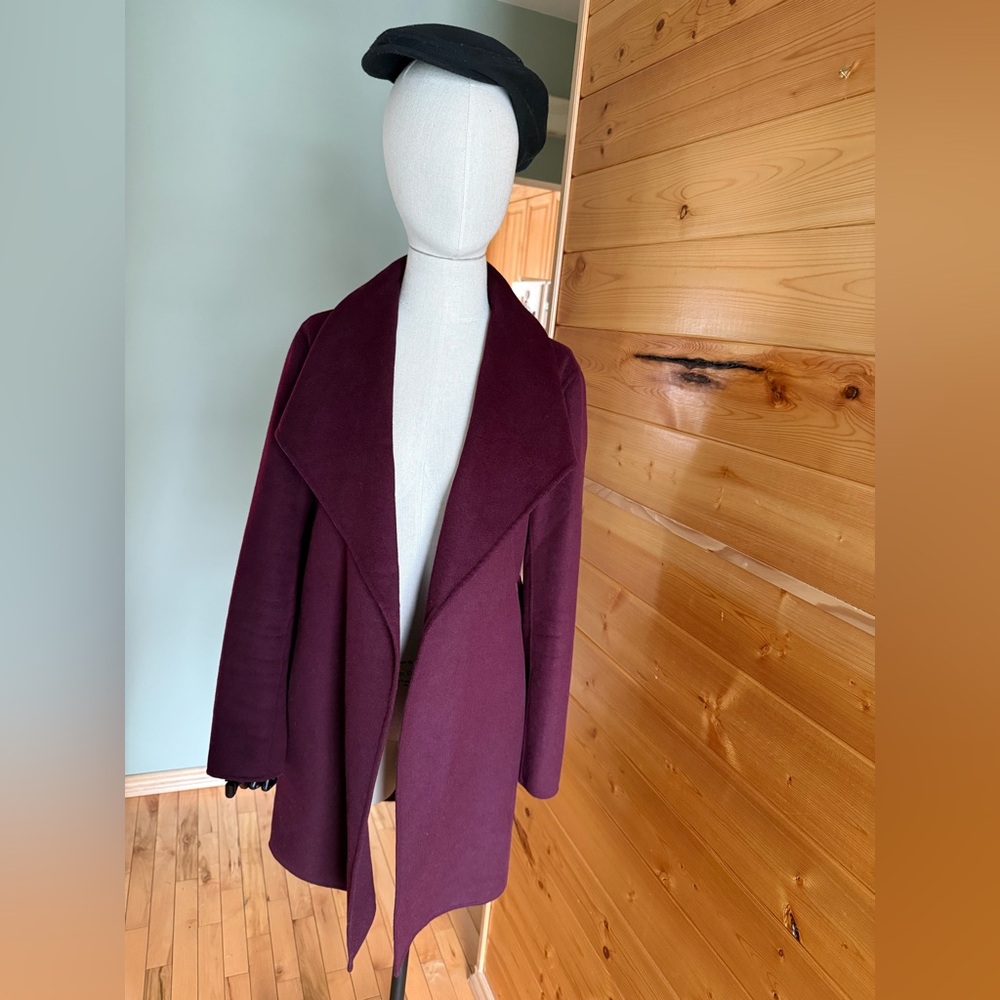 Banana Republic Wool Purple Coat